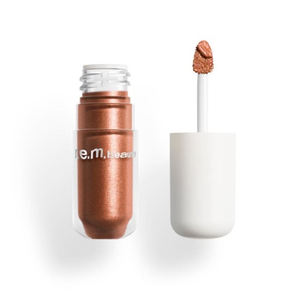 R.E.M. beauty Midnight Shadows Liquid Eyeshadow, Hot Lava 4 ml .13 oz Full Size